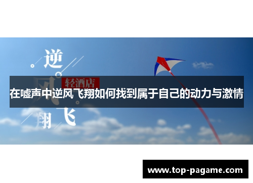 在嘘声中逆风飞翔如何找到属于自己的动力与激情
