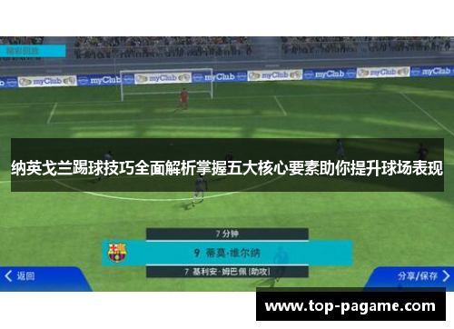 纳英戈兰踢球技巧全面解析掌握五大核心要素助你提升球场表现